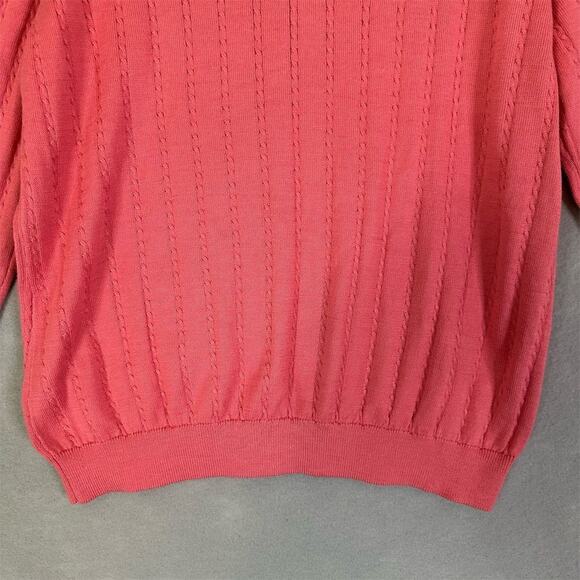 Brooks Brothers Cardigan Sweater Women Sz XL Cable Knit Casual Preppy Academicia - Picture 9 of 14